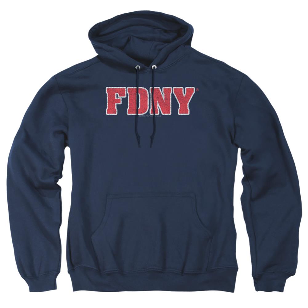 New York City FDNY Men's Pull-Over 75 25 Poly Hoodie