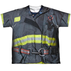 New York City FDNY Uniform Youth Regular Fit Poly Short-Sleeve T-Shirt