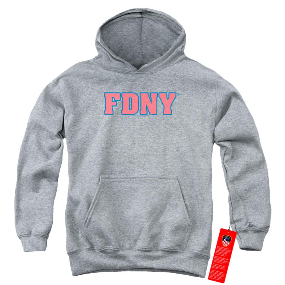 New York City FDNY Youth Cotton Poly Pull-Over Hoodie