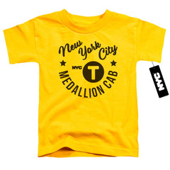 New York City NYC Hipster Taxi Tee Toddler 18/1 Cotton Short-Sleeve T-Shirt