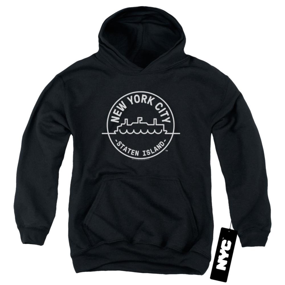 New York City See NYC Staten Island Youth Cotton Poly Pull-Over Hoodie
