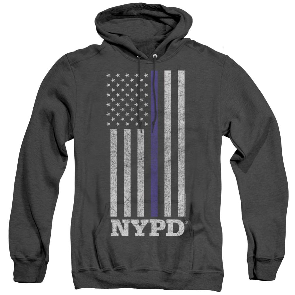 New York City Thin Blue Line Men's Pull-Over Hoodie