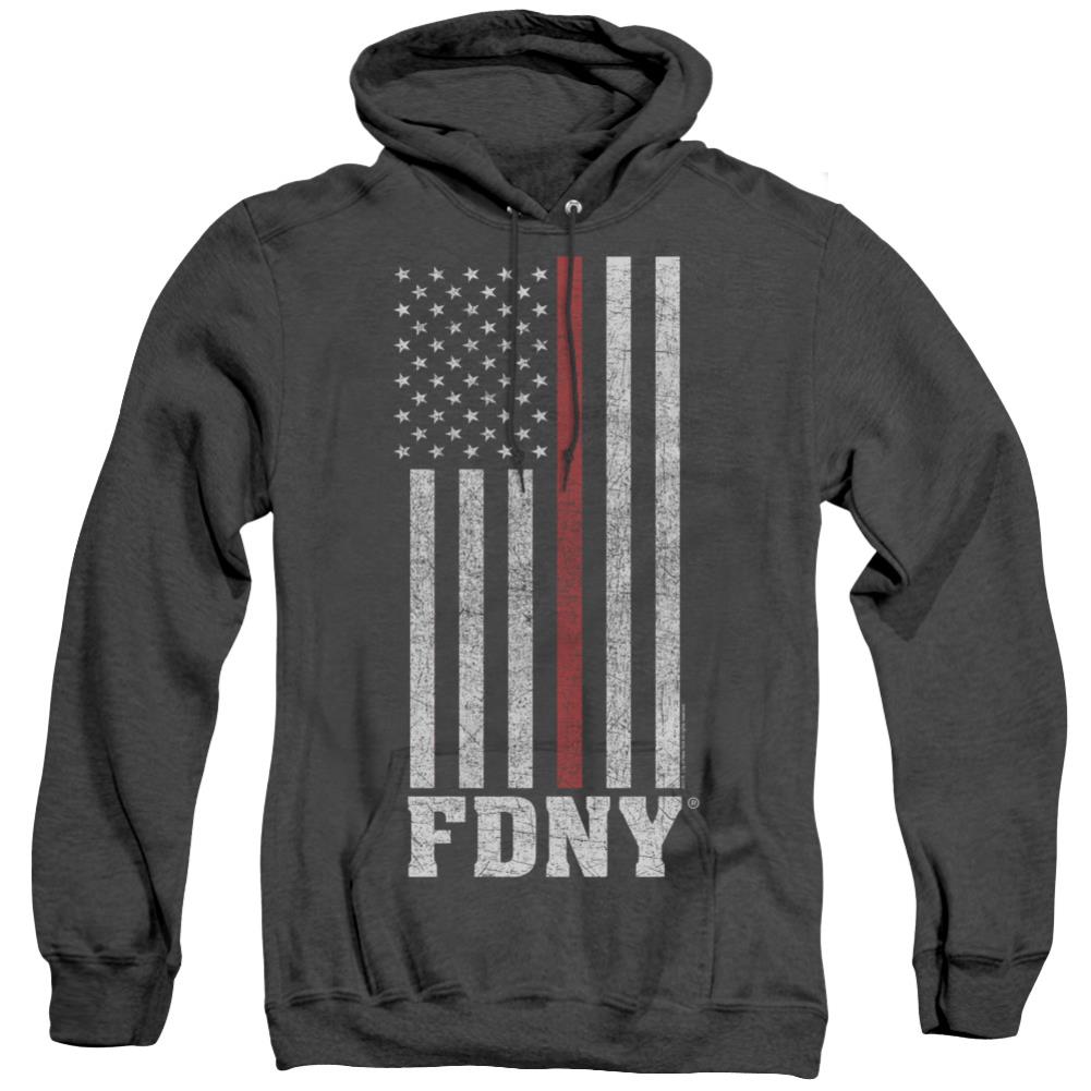 New York City Thin Red Line Men's Pull-Over Hoodie