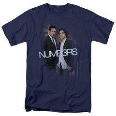 Numb3Rs Don & Charlie Men's 18/1 Cotton Short-Sleeve T-Shirt