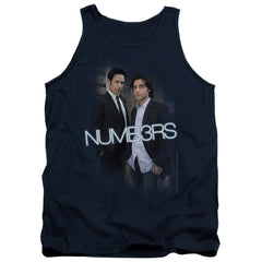 Numb3Rs Don & Charlie Men's 18/1 Cotton Tank Top