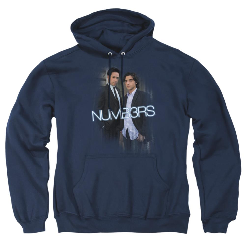 Numb3Rs Don & Charlie Men's Pull-Over 75 25 Poly Hoodie