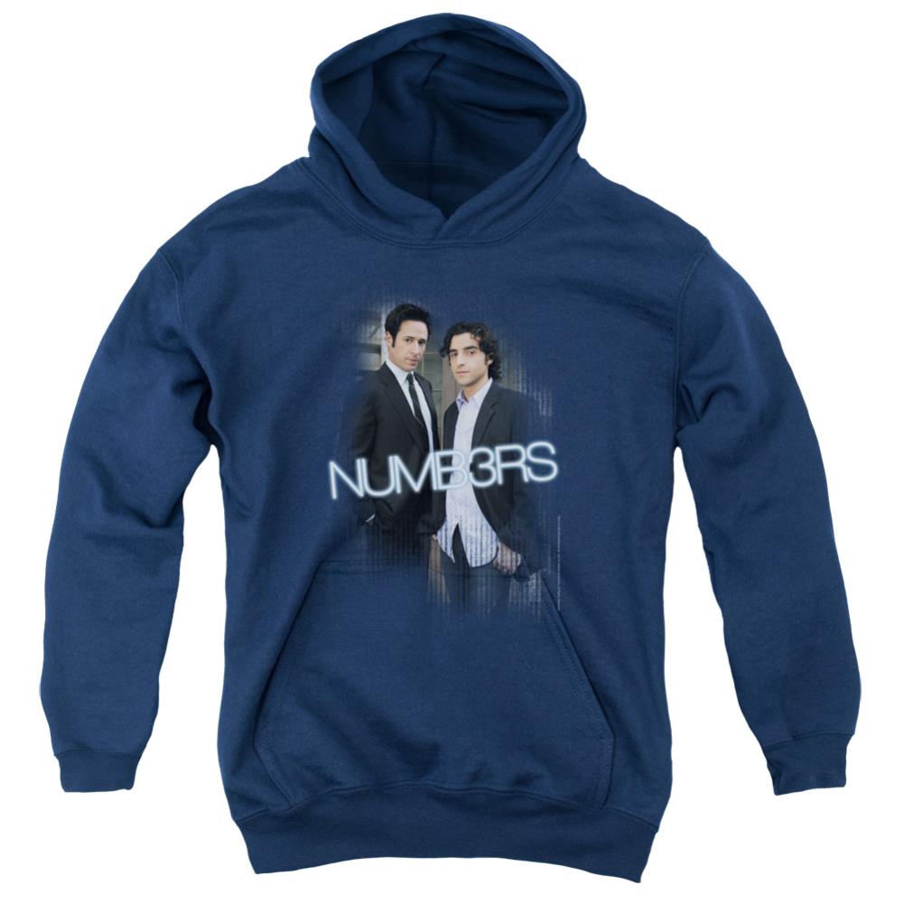 Numb3Rs Don & Charlie Youth Cotton Poly Pull-Over Hoodie