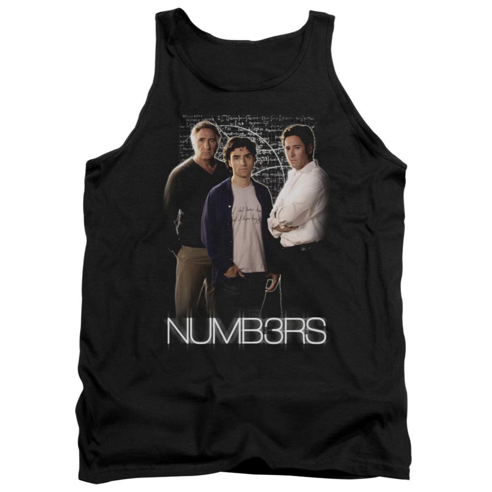 Numb3Rs Equations Men's 18/1 Cotton Tank Top