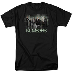 Numb3Rs Numbers Cast Men's 18/1 Cotton Short-Sleeve T-Shirt