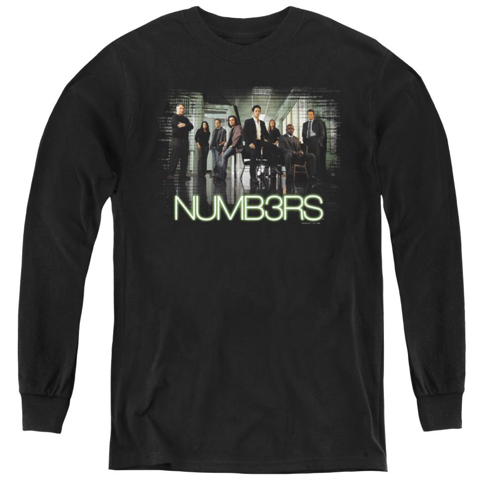 Numb3Rs Numbers Cast Youth Long-Sleeve T-Shirt