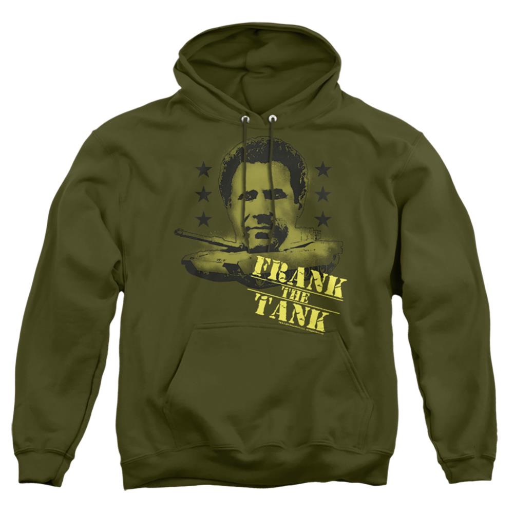 Old School Frank The Tank Men's Pull-Over 75 25 Poly Hoodie