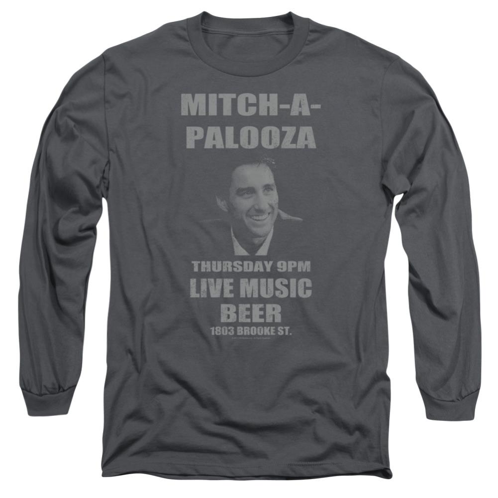 Old School Mitchapalooza Men's 18/1 Cotton Long-Sleeve T-Shirt