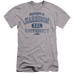 Old School Property Of Harrison Men's Ultra-Soft 30/1 Cotton Slim Short-Sleeve T-Shirt