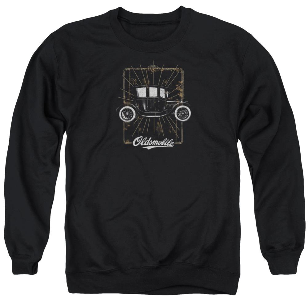 Oldsmobile 1912 Defender Men's Crewneck 50 50 Poly Long-Sleeve T-Shirt