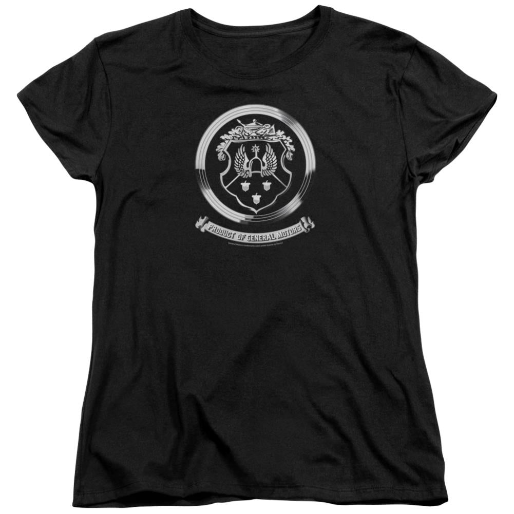 Oldsmobile 1930s Crest Emblem Women's 18/1 Cotton Short-Sleeve T-Shirt