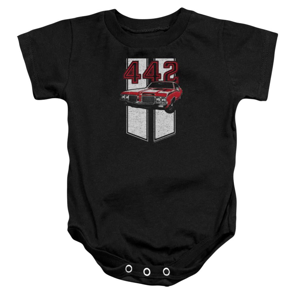 Oldsmobile 442 Infant's Cotton SS Snapsuit