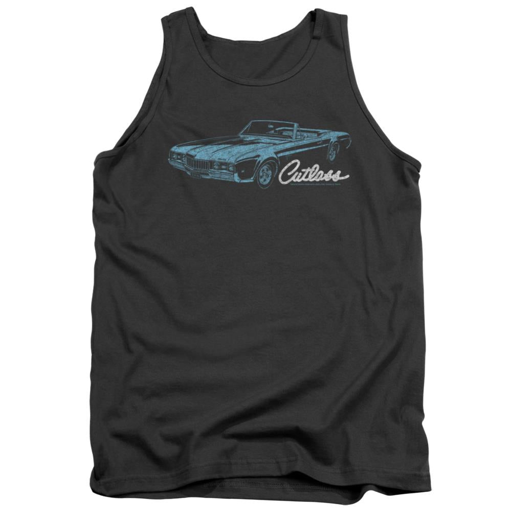 Oldsmobile 68 Cutlass Men's 18/1 Cotton Tank Top