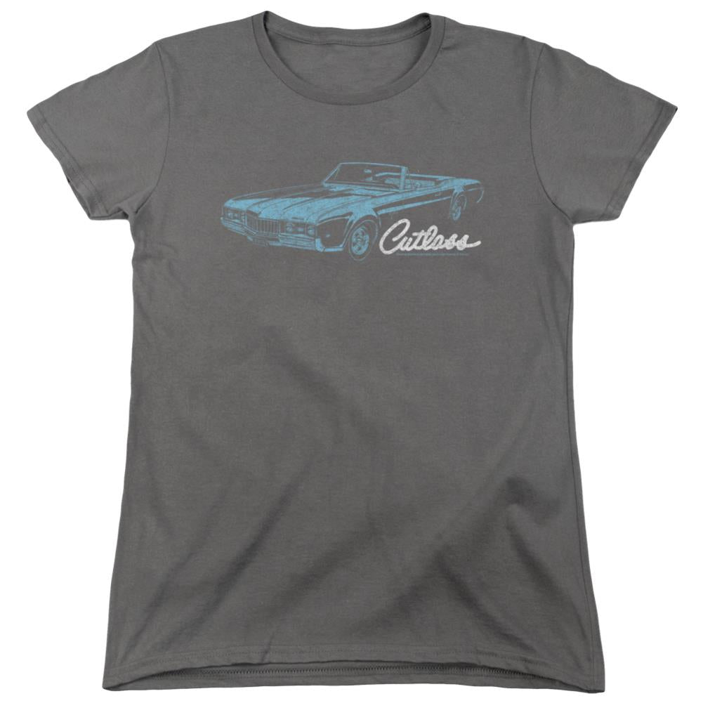 Oldsmobile 68 Cutlass Women's 18/1 Cotton Short-Sleeve T-Shirt