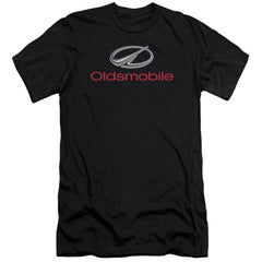 Oldsmobile Modern Logo Men's Ultra-Soft 30/1 Cotton Slim Short-Sleeve T-Shirt