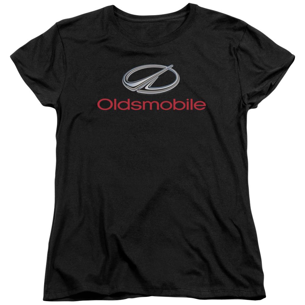 Oldsmobile Modern Logo Women's 18/1 Cotton Short-Sleeve T-Shirt