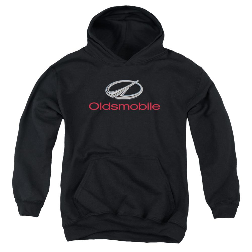 Oldsmobile Modern Logo Youth Cotton Poly Pull-Over Hoodie