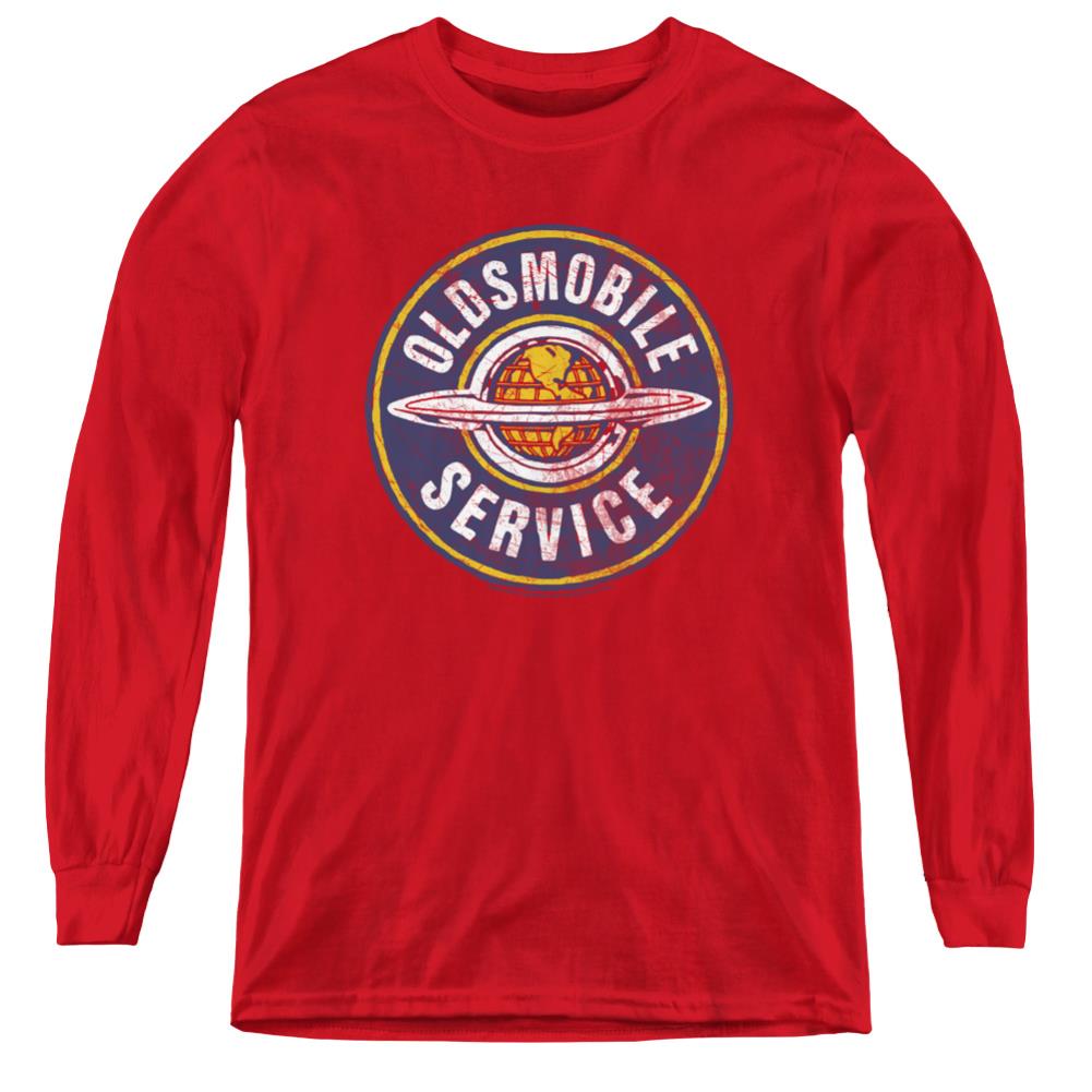 Oldsmobile Vintage Service Youth Long-Sleeve T-Shirt