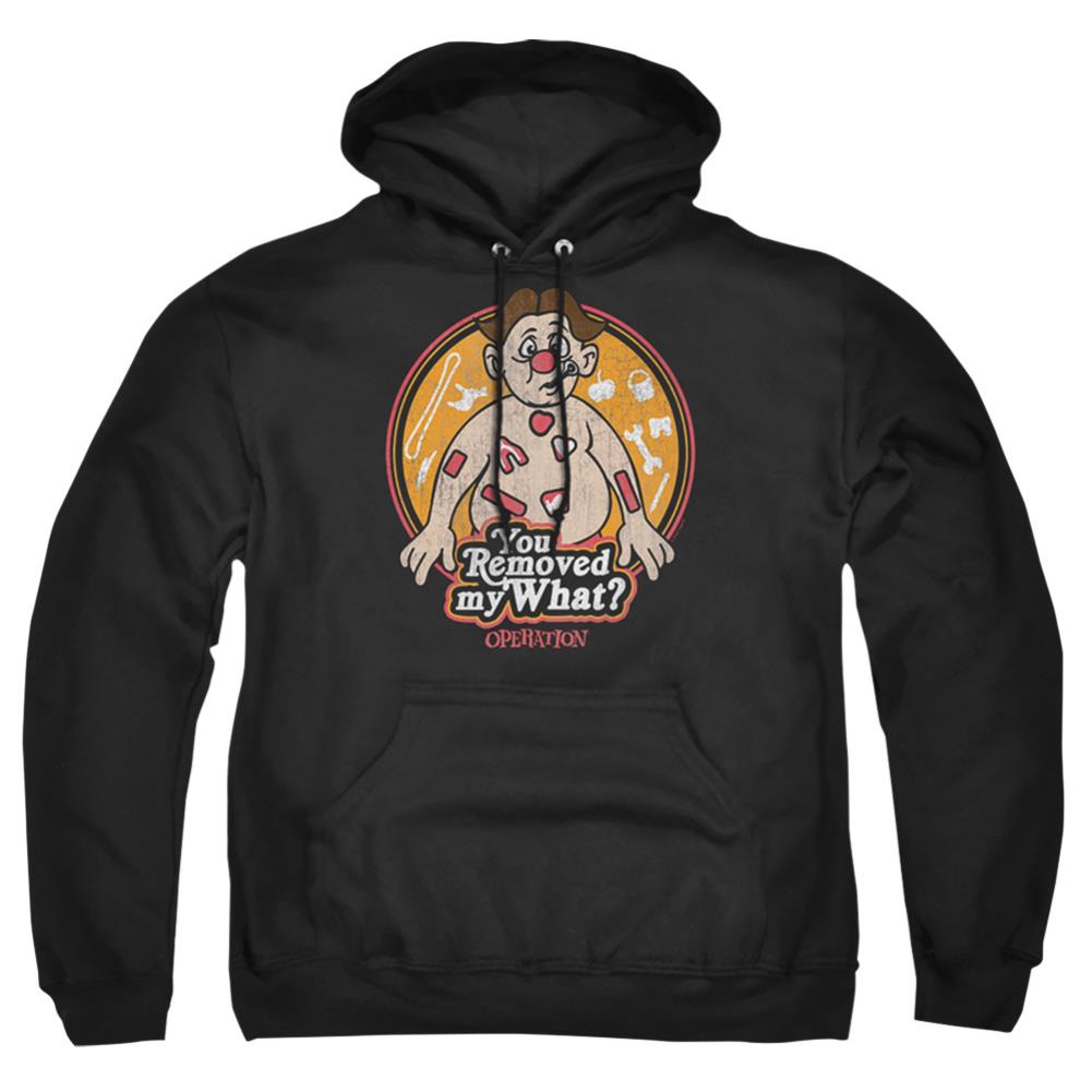 Operation You Removed My What Men's Pull-Over 75 25 Poly Hoodie