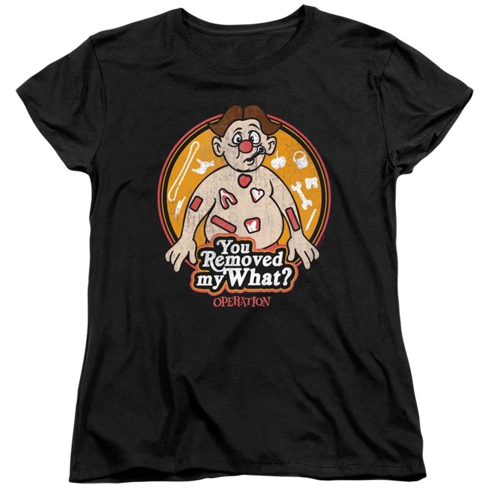 Operation You Removed My What Women's 18/1 Cotton Short-Sleeve T-Shirt