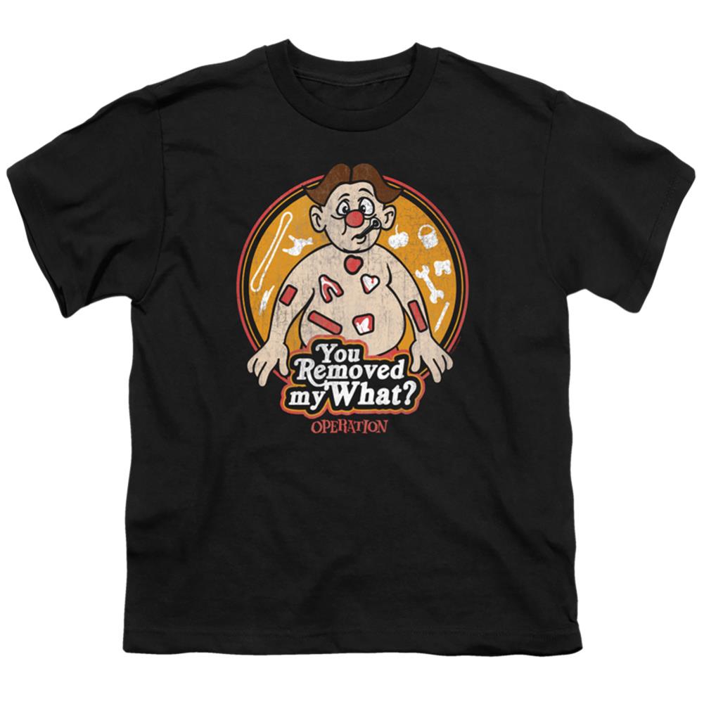 Operation You Removed My What Youth 18/1 100% Cotton Short-Sleeve T-Shirt
