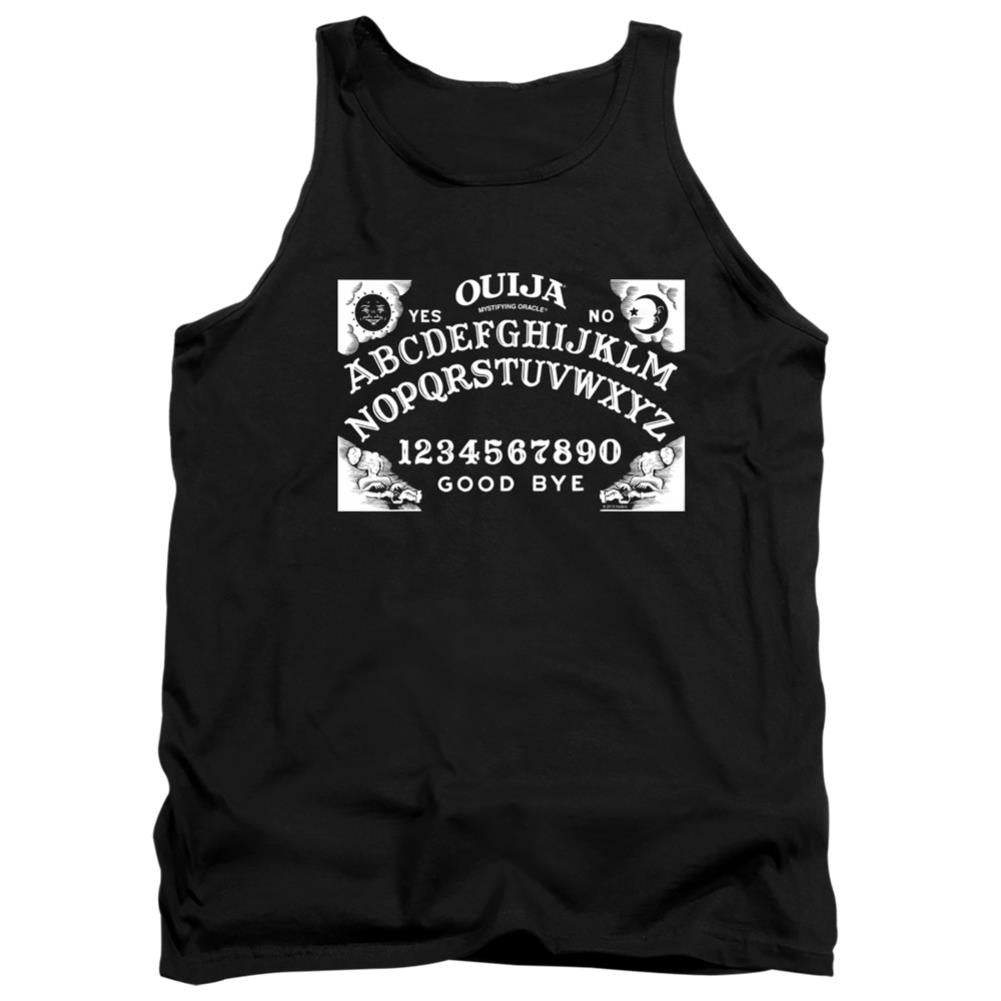 Ouija Board On Black Men's 18/1 Cotton Tank Top