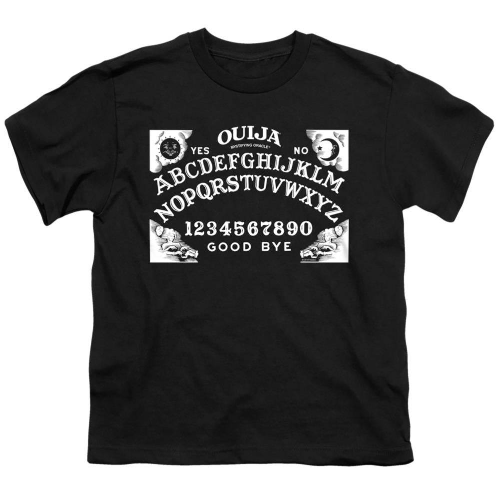 Ouija Board On Black Youth 18/1 100% Cotton Short-Sleeve T-Shirt