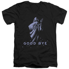 Ouija Good Bye Men's 30/1 Cotton Slim V-Neck T-Shirt