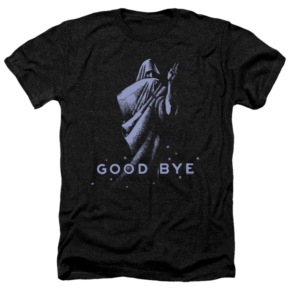 Ouija Good Bye Men's 30/1 Heather 60 40 Poly Short-Sleeve T-Shirt