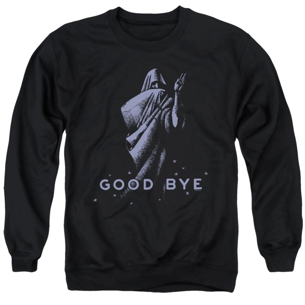 Ouija Good Bye Men's Crewneck 50 50 Poly Long-Sleeve T-Shirt