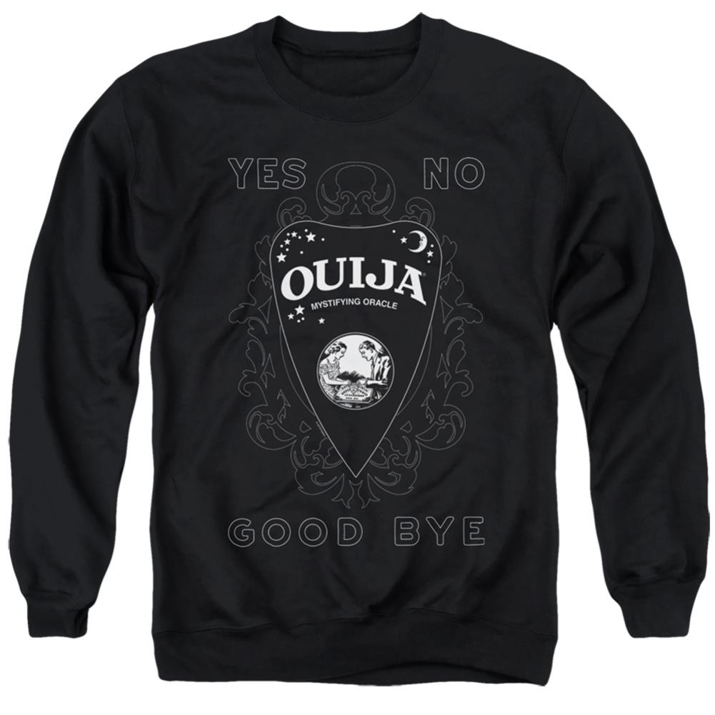 Ouija Planchette Men's Crewneck 50 50 Poly Long-Sleeve T-Shirt