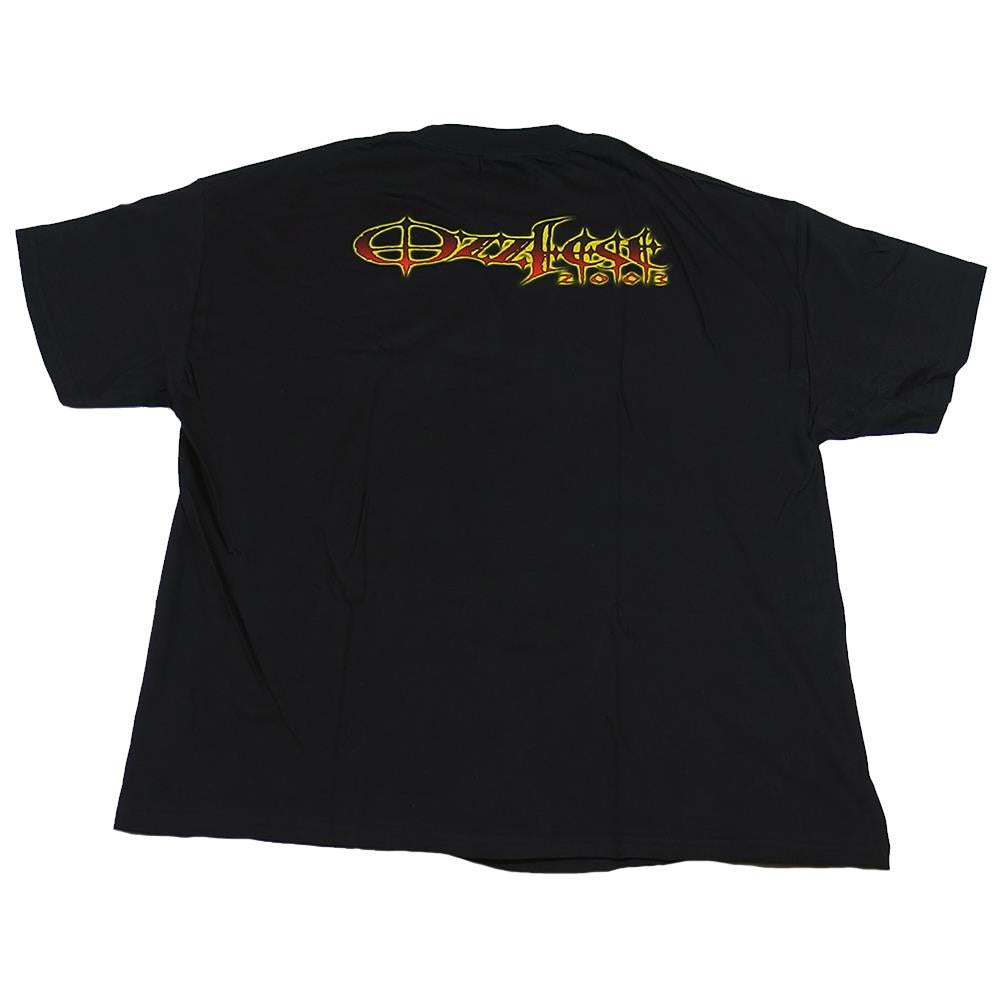 Ozzy Osbourne Men's Ozzfest 2003 Devil Guitar Black T-Shirt