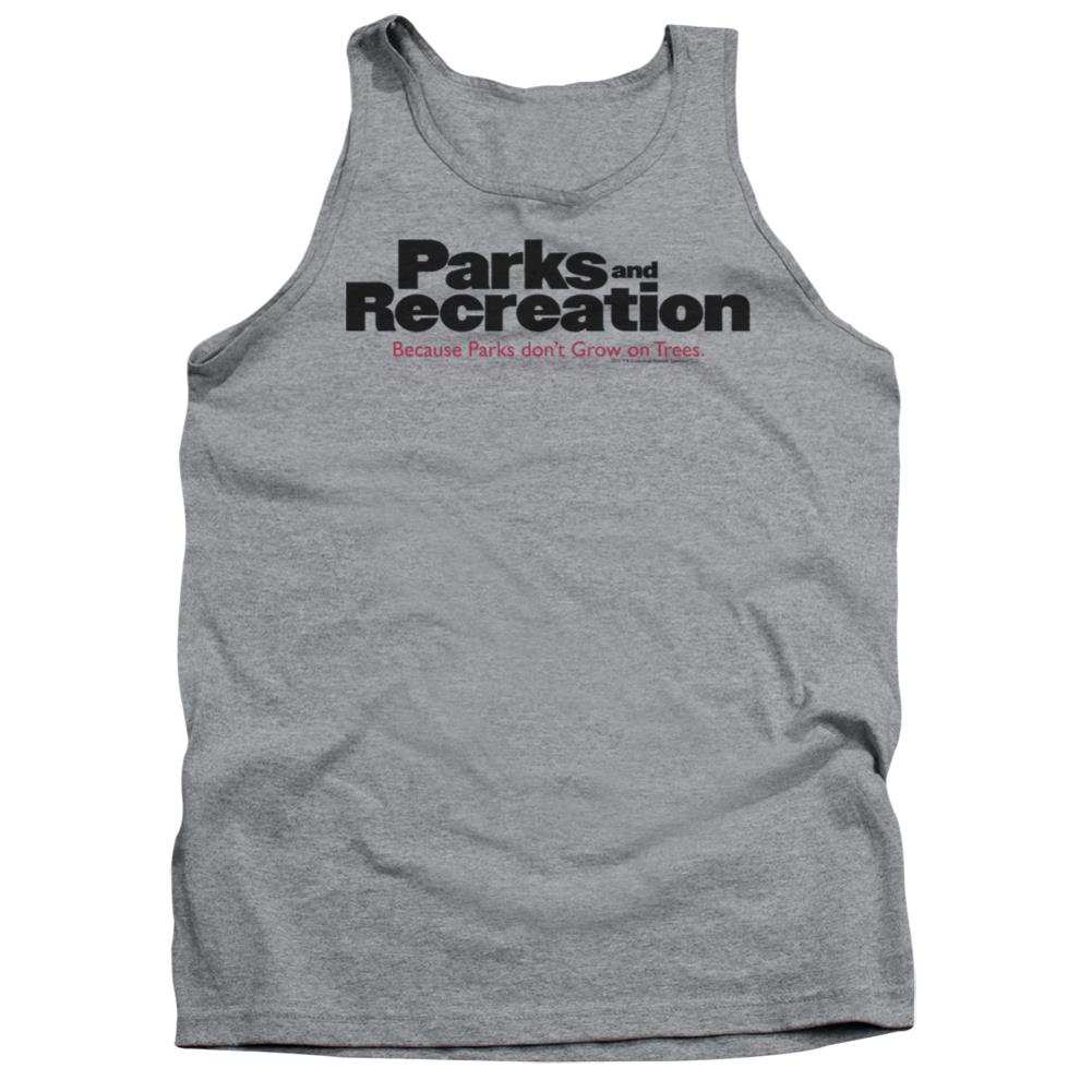 Parks And Recreation Logo Men's 18/1 Cotton Tank Top