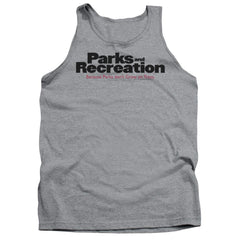 Parks And Recreation Logo Men's 18/1 Cotton Tank Top