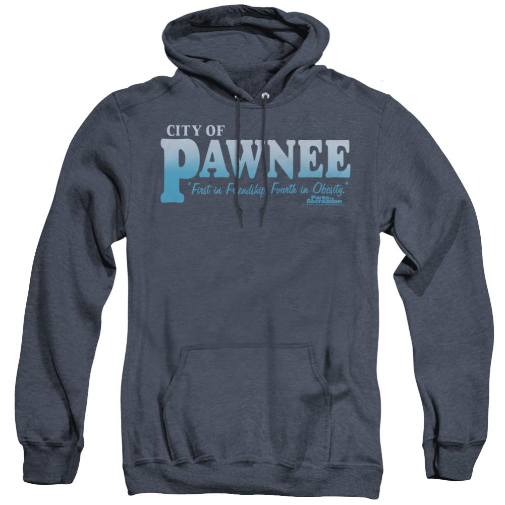 Parks And Recreation Pawnee Men's Pull-Over Hoodie
