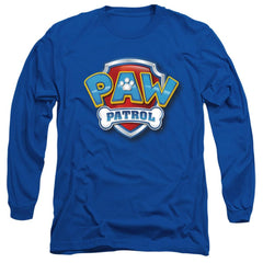 Paw Patrol 3D Logo Men's 18/1 Cotton Long-Sleeve T-Shirt