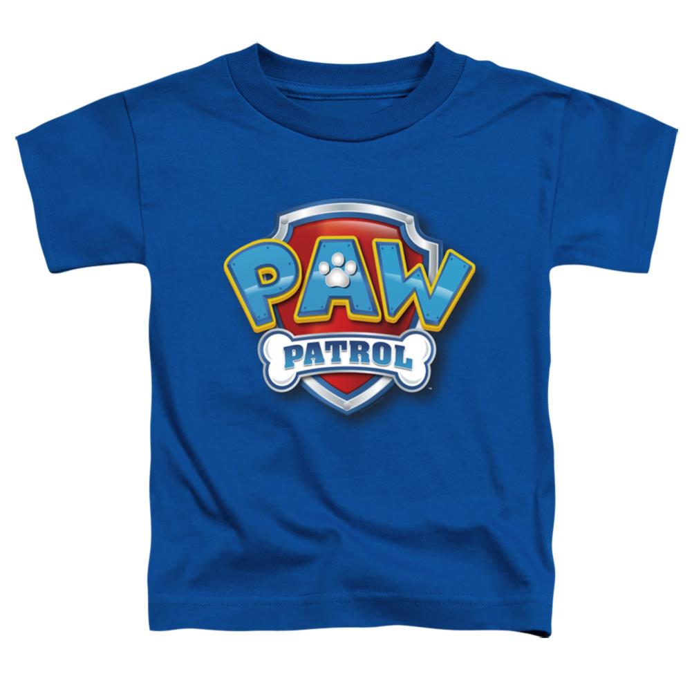 Paw Patrol 3D Logo Toddler 18/1 Cotton Short-Sleeve T-Shirt