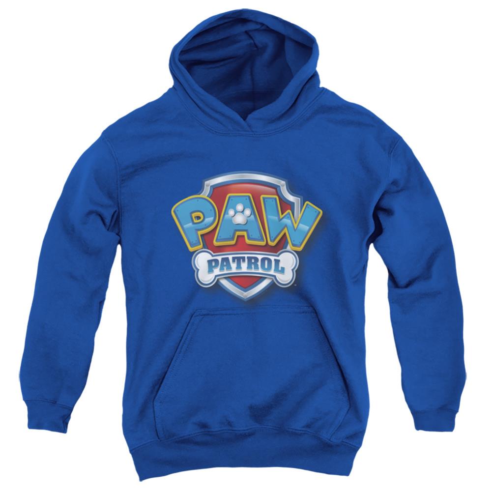 Paw Patrol 3D Logo Youth Cotton Poly Pull-Over Hoodie