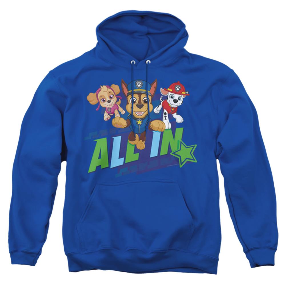 Paw Patrol All In Men's Pull-Over 75 25 Poly Hoodie