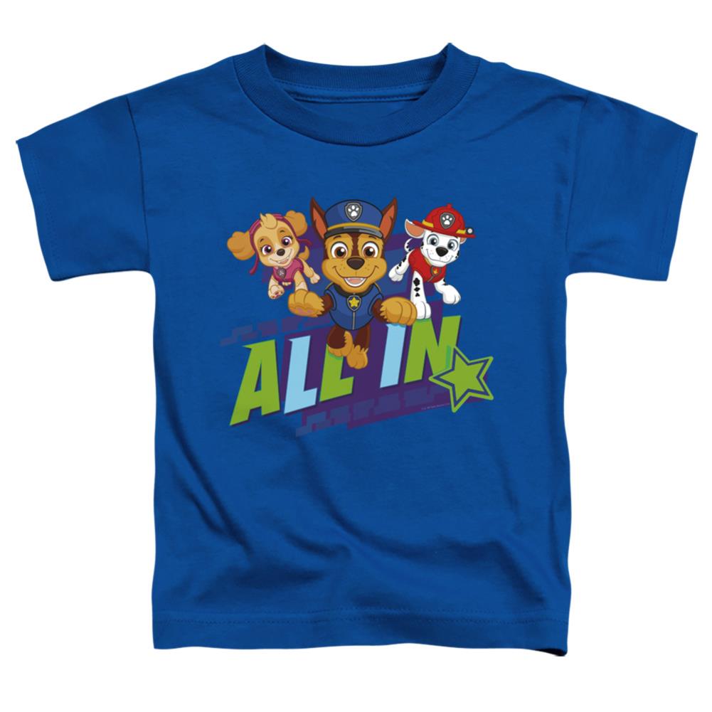 Paw Patrol All In Toddler 18/1 Cotton Short-Sleeve T-Shirt