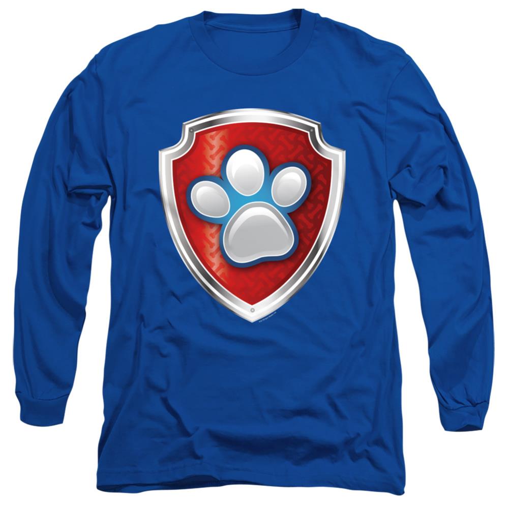 Paw Patrol Badge Men's 18/1 Cotton Long-Sleeve T-Shirt