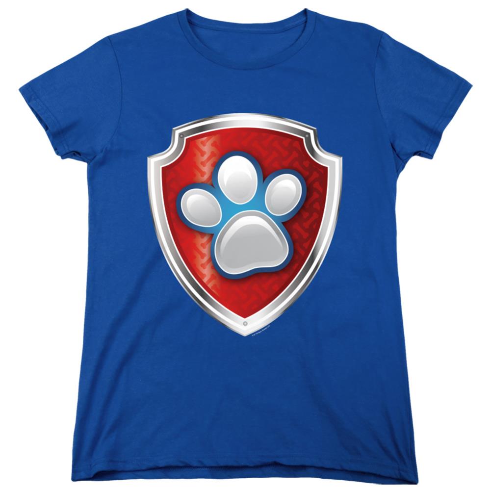 Paw Patrol Badge Women's 18/1 Cotton Short-Sleeve T-Shirt