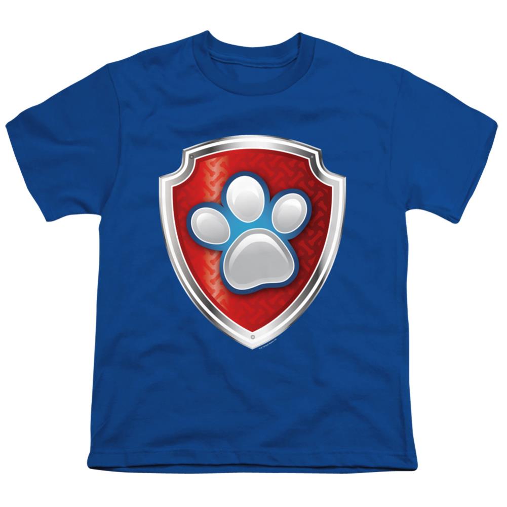 Paw Patrol Badge Youth 18/1 100% Cotton Short-Sleeve T-Shirt