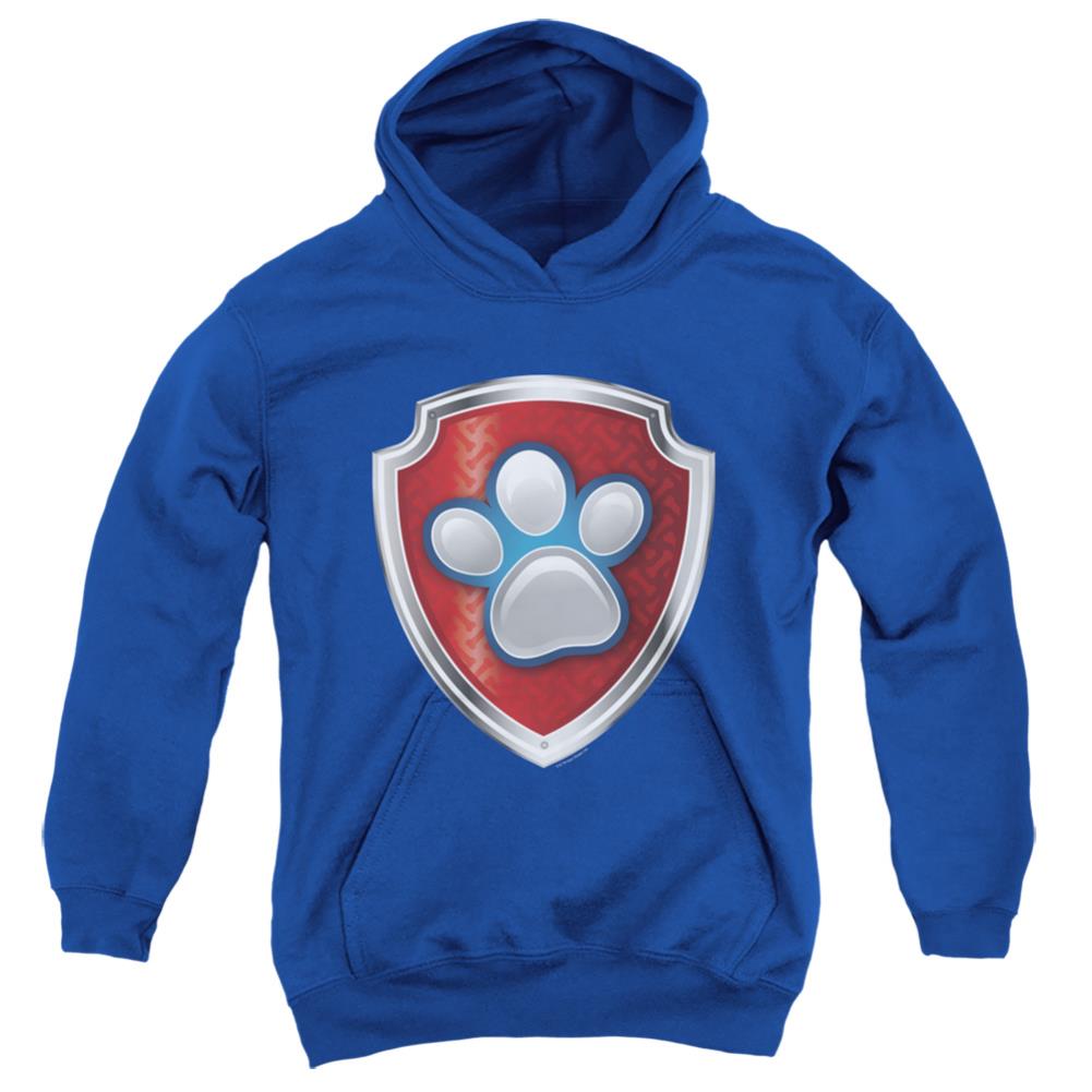 Paw Patrol Badge Youth Cotton Poly Pull-Over Hoodie