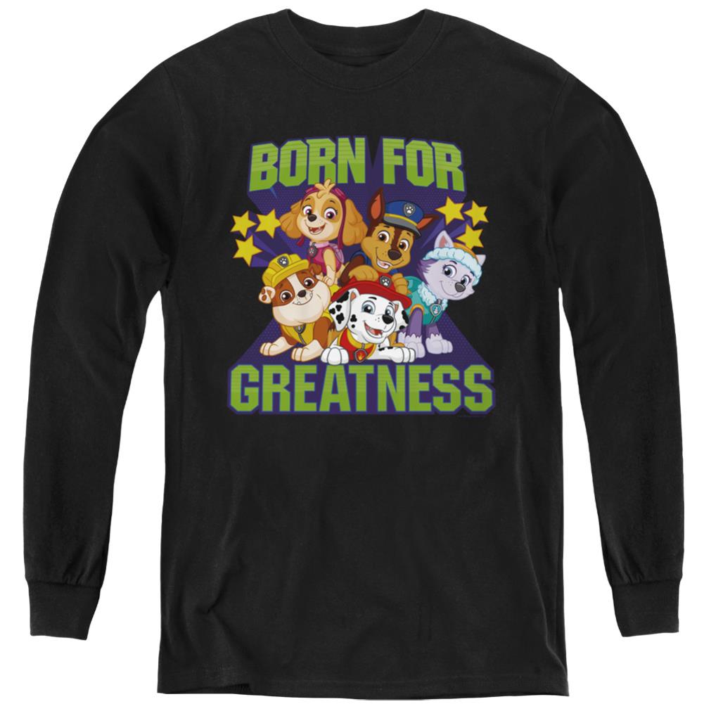 Paw Patrol Born For Greatness Youth Long-Sleeve T-Shirt