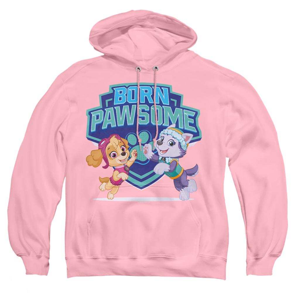 Paw Patrol Born Pawsome Skye & Everest Men's Pull-Over 75 25 Poly Hoodie